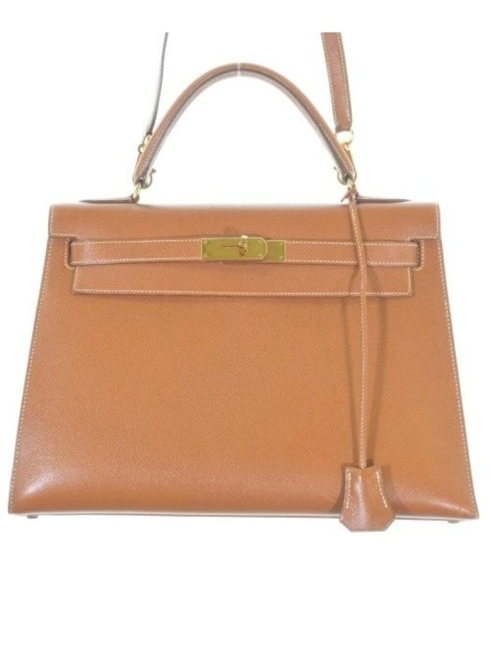 Hermes Kelly 32 (1992) Handbag Brown